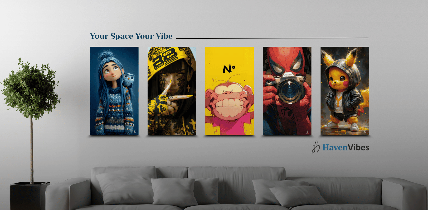 Canvas Wall Arts By HavenVibes